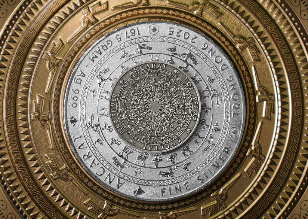 Bạc miếng Trống Đồng