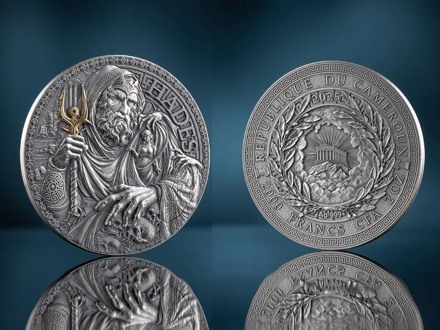 Xu bạc Hades có thiết kế đẹp mắt Khám phá xu bạc Hades