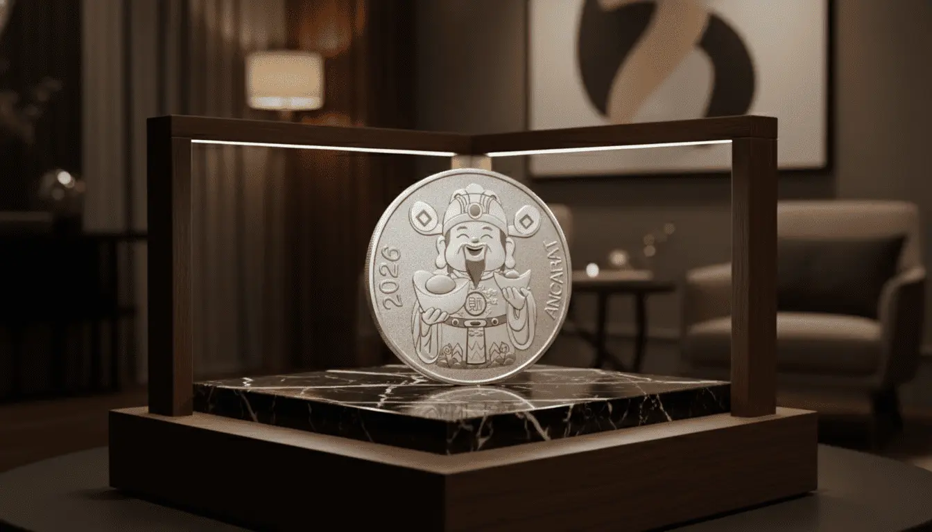 Những đường nét tinh tế dự kiến trên dòng Bạc Thần Tài Vạn Phúc hứa hẹn sẽ định nghĩa lại chuẩn mực trang sức phong thủy dịp đầu năm