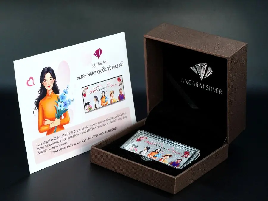 Bạc là một món quà ý nghĩa và giá trị để tặng người yêu Có nên tặng bạc cho người yêu