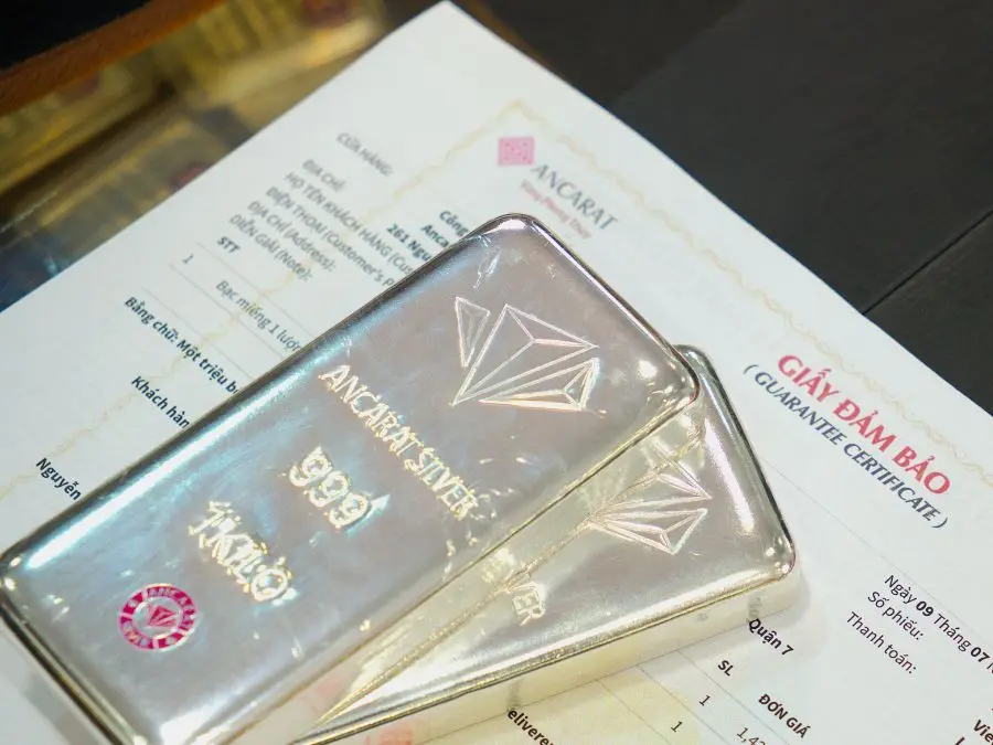 Chiến lược tài chính khi đầu tư bạc miếng