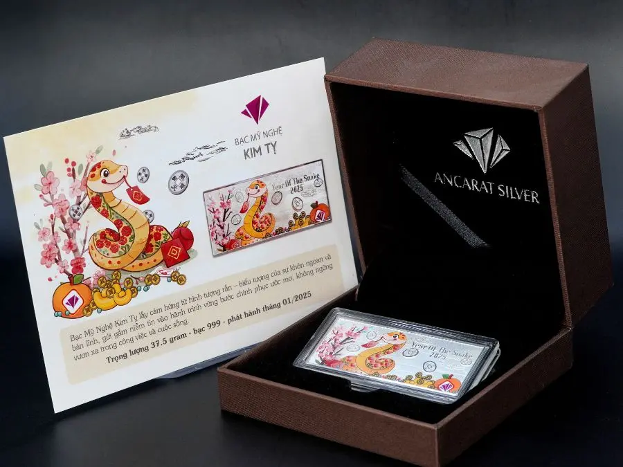 Bộ sưu tập bạc Limited nét đẹp văn hóa