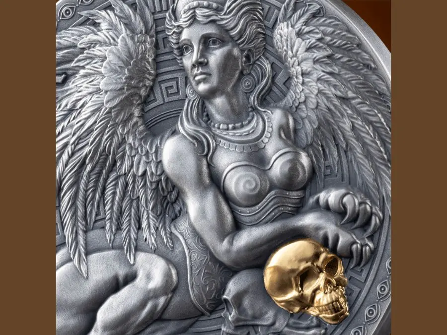 Mua Xu bạc Sphinx Hy Lạp