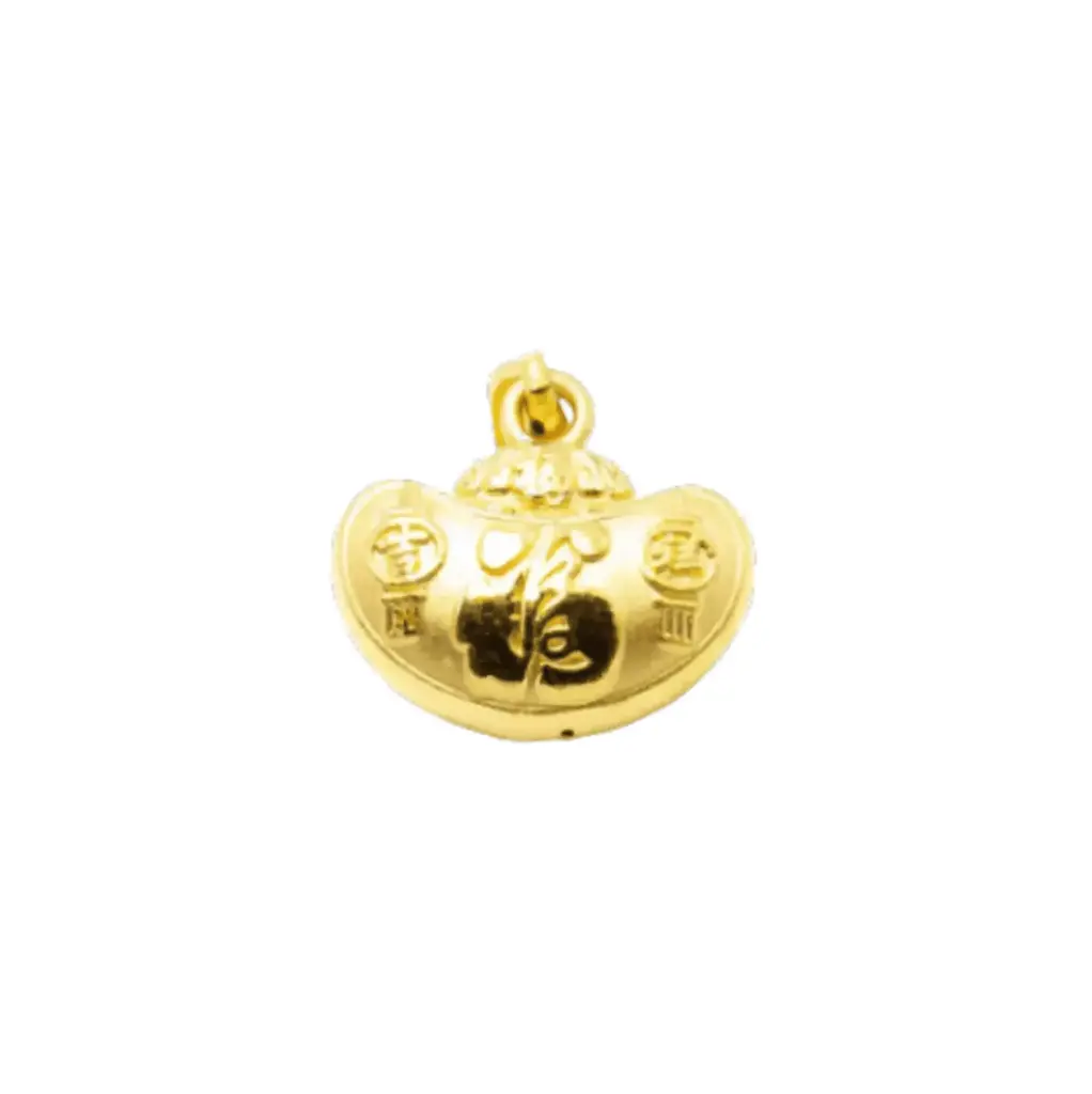 Mặt Dây Vàng 24K Khánh Vàng Chữ Phúc Tài Lộc