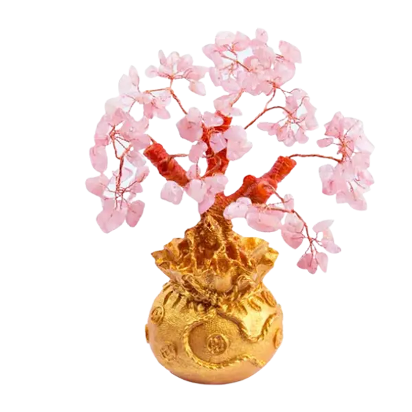 Cây thạch anh phong thủy mệnh Hoả – May mắn – Tiền tài