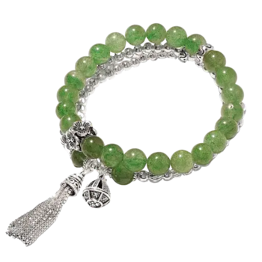 Vòng tay đá Aventurine thiên nhiên