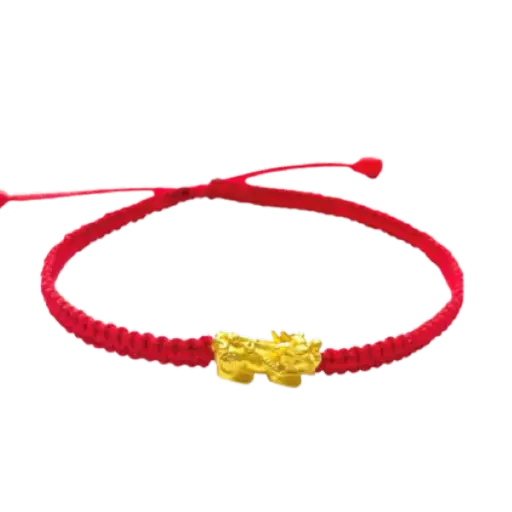 [AG9992.C014.457] Vòng Tay Charm Vàng 24K Tỳ hưu tài lộc Size XS