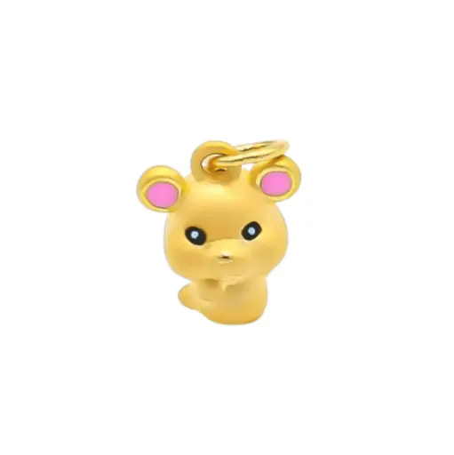 [AG9992.M001.151] Mặt Dây Vàng 24k Kim Tí MS12 Phong Thủy May Mắn