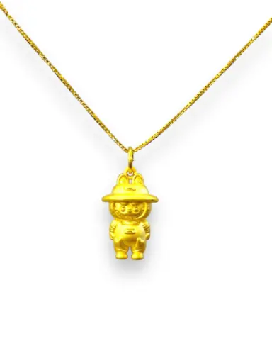 [AG9992.M018.003] Mặt dây Vàng 24K Labubu ES18