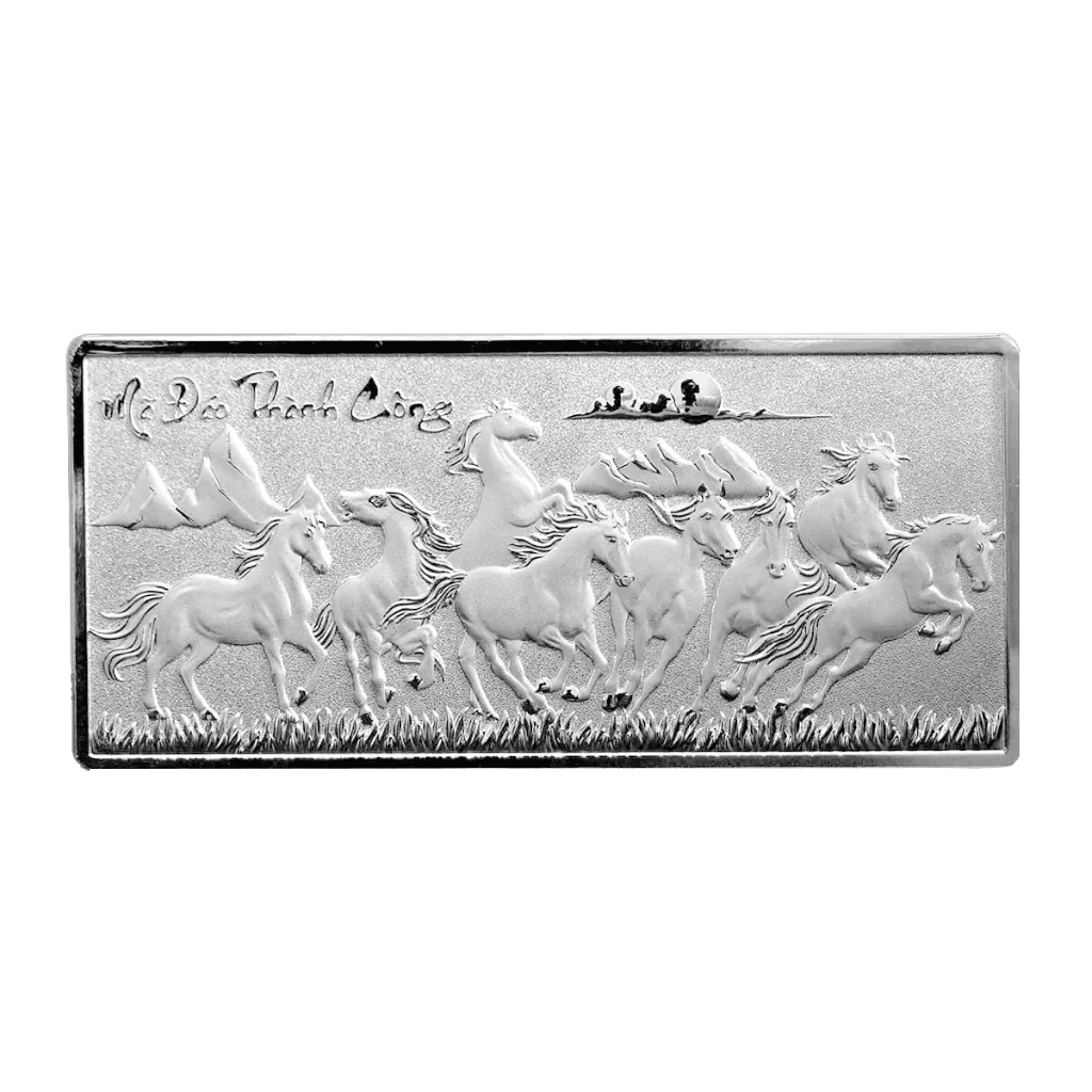 [A8] Mã đáo thành công 1 lượng .999 Silver Bar