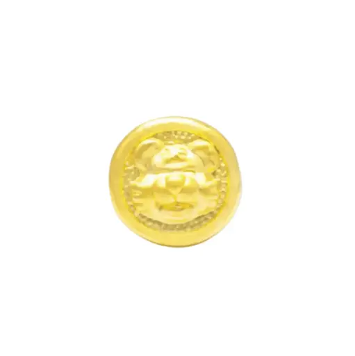 [AG9992.C003.003] Charm Vàng 24K Kim Dần bánh bao