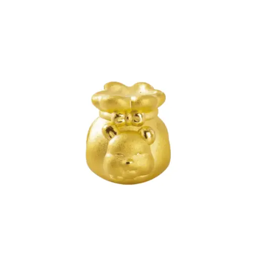 [AG9992.C004.180] Charm Vàng 24K Kim Mão Bao Đựng Tiền